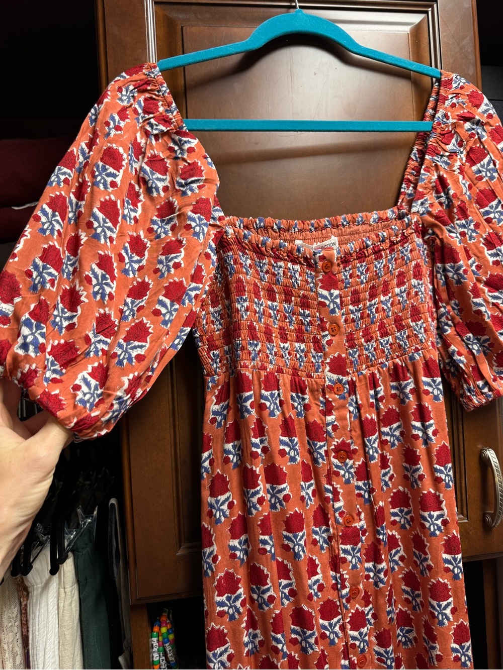Emerson Fry India Collection Santiago 3 Maxi Dress - Carmen Flowers NWT - Picture 4 of 10